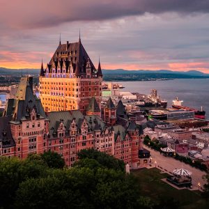 Estadía en el Fairmont Le Château Frontenac en Quebec City.