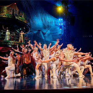 Dos entradas para el Cirque du Soleil.